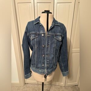 Lucky Brand Women's Medium Blue Denim Jean Jacket